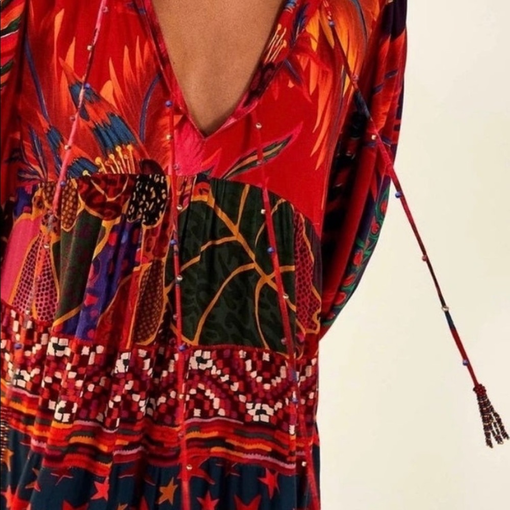 Mixed Prints Tunic Dress | FARM Rio